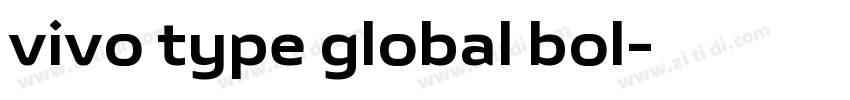 vivo type global bol字体转换